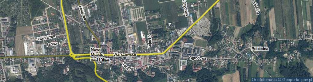 Zdjęcie satelitarne Wspólna ul.